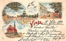 Gruss aus Vietz Marktplatz