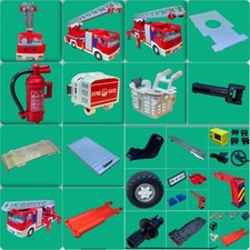 Playmobil Feuerwehr Drehleiterfahrzeug 4820 Ersatzteile zum auswählen  #PMX7