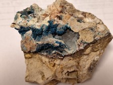 Veszelyit xx mit Hemimorphit xx, Dongchuan, China