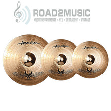 ANATOLIAN CYMBALS Ultimate Hell Beckenset 14" Hi-Hat, 16" Cash, 20" Ride, Bag