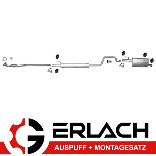 Auspuff für opel meriva - auspuff,