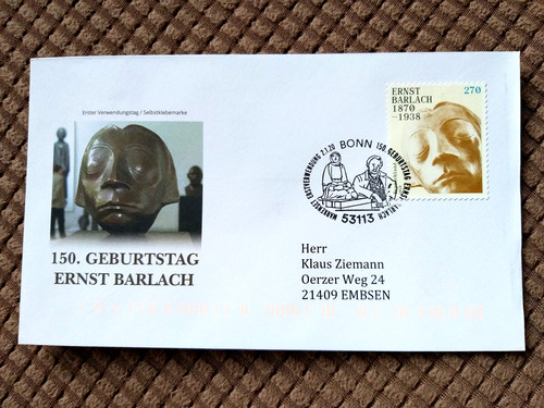 Brd 2020 fdc - 2020, 150.geburtstag