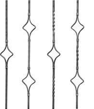 Torstab Schmiedeeisen Zaunstab Zierstab  95 x 10 cm  12x12 mm STAHLCO®