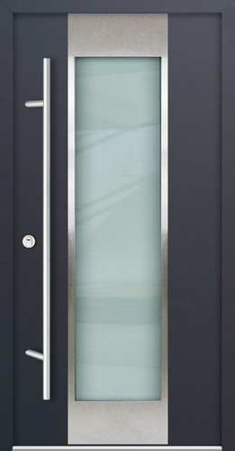 Haustür mit aluminiumzarge - haustür,
