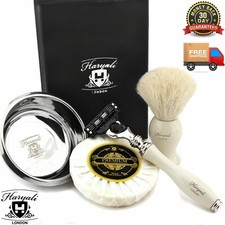 Rasierset White Badger Brush 3
