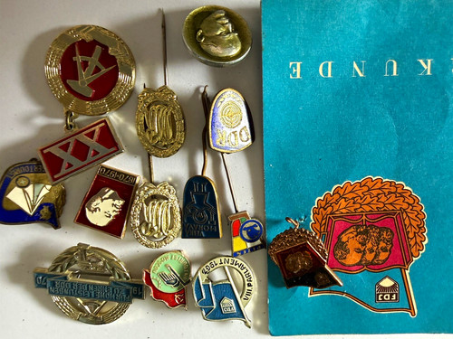 Konvolut ddr anstecker pins - anstecker,
