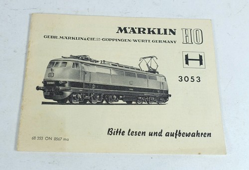 Märklin 3053 lok 103 e - mÄrklin,