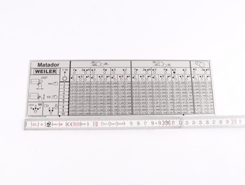 Weiler matador vorschubschild - weiler,