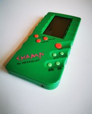 Champ von Hexaglott Retro Spiele Handheld Konsole, Tetris, Grün 