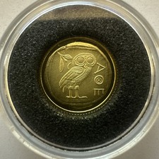 Goldmünze - 20 Francs, Eule