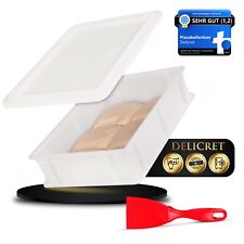 DELICRET- Teigbox mit Deckel &