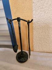 Messing - Vintage - Bonsai Pflege Set - Rechen + Schaufel - Pflanzen Set