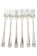 AUERHAHN Gabeln Besteck Set Edelstahl Klassisch Silber 6 Stück