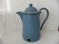 Kaffeekanne Krug hellblau