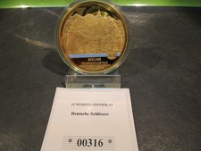Deutsche Schlösser - Schloss NEUSCHWANSTEIN / Medaille - PP Ø 50mm 54 Gramm