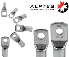 ALPTEG Rohrkabelschuhe Quetsch Kabelschuhe Presskabelschuhe