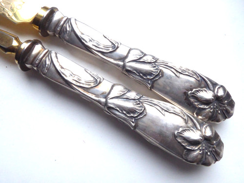 Jugendstil 800 silber - jugendstil,