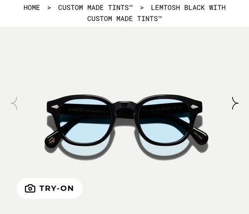 Moscot lemtosh blue bel air - lemtosh,