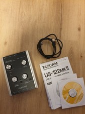 Tascam US-122 MKII USB Audio/Midi Interface gebraucht wie abgebildet, kaum benu