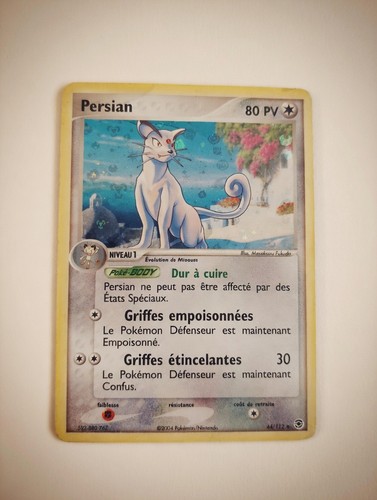 Pokemon karte persian reverse - pokemon,