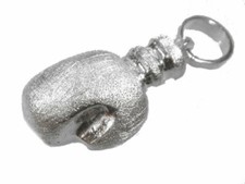 Boxhandschuh Anhänger Silber