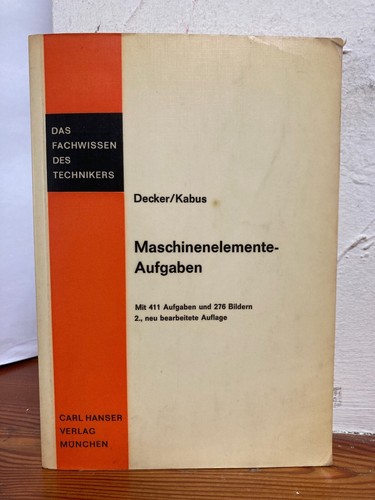 Maschinenelemente-Aufgaben