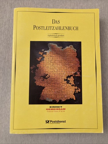 Postleitzahlenbuch deutsche - postleitzahlenbuch,
