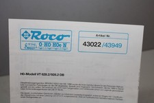 Roco betriebsanleitung 43022 - roco, /