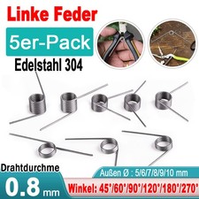 Schenkelfeder Draht Ø 0,8 Mm