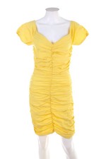 ZARA Kleid Minikleid M gelb #5887