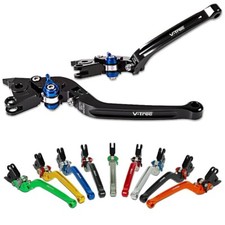 V-Trec Safety Motorrad Kupplung Bremshebel-Set für BMW K1200S 04-08 Klappbar mit