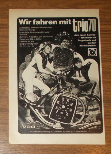 Seltene werbung vdo wir - werbung,