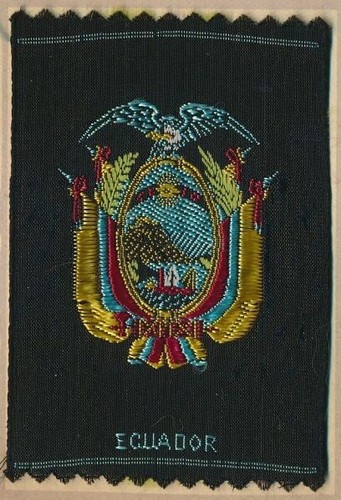Wappen von ecuador seidenbild - von,