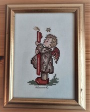 Hummel kreuzstich stickbild - kreuzstich,