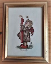 Hummel Kreuzstich Stickbild