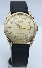 Vintage Dugena Festa Walzgold Double 20 Mikron Handaufzug Herrenuhr