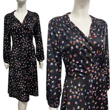 Vintage Kleid 80er schwarz