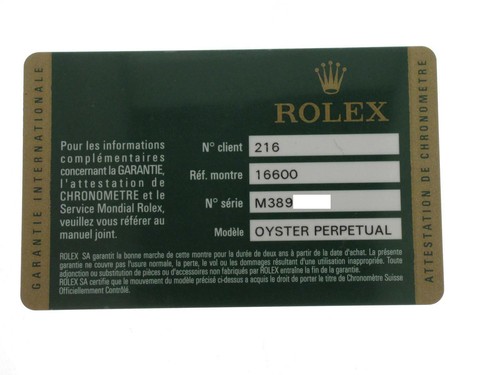 Rolex sea dweller 16600 - sea,