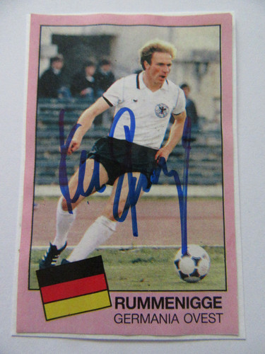 Kalle rummenigge signiert - kalle,