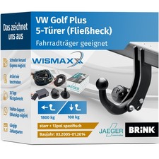 ANHÄNGERKUPPLUNG für VW Golf