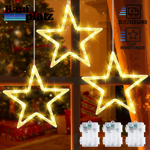 Led weihnachtsstern beleuchtet - led,