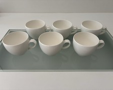 6  Villeroy & Boch Basic White Tassen zu verkaufen