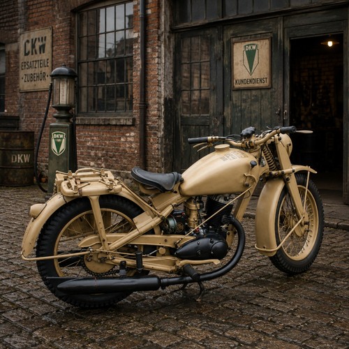 1943 dkw 350 - nz, factory