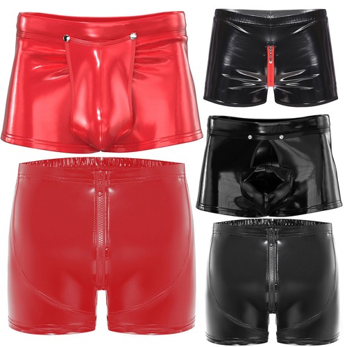 Herren wetlook boxershorts - herren,