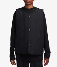 Nike Therma-FIT Woven Insulated Military Vest DX0890-010 Black Gilet Herren G...