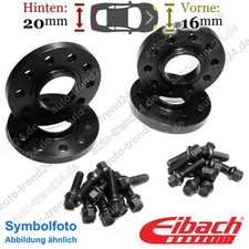 Spurplatten schwarz vorne 16mm, hinten 20mm/Achse u.a.: Audi R8 4S3 4SP 2015-25