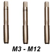 Gewindebohrer 3-tlg. M3-M4-M5-M6-M8-M10-M12 Gewindeschneider Halter -nach Wahl-