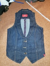 edc by Esprit Weste Jeans Jeansweste dunkelblau blau dark blue Gr. XL NEU