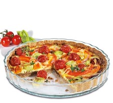 Küchenprofi Tortenform ELSASS Glas Ø275cm Quiche Tarte Kuchenform Backofenfest