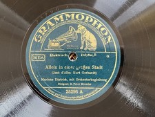 Marlene Dietrich Allein In Einer Großen Stadt Mein Blondes Baby Schellackplatte